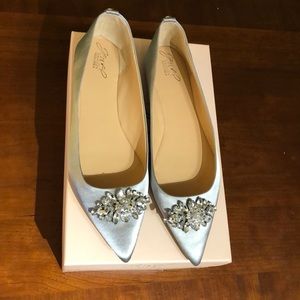 Jewel Badgley Mischka flats
